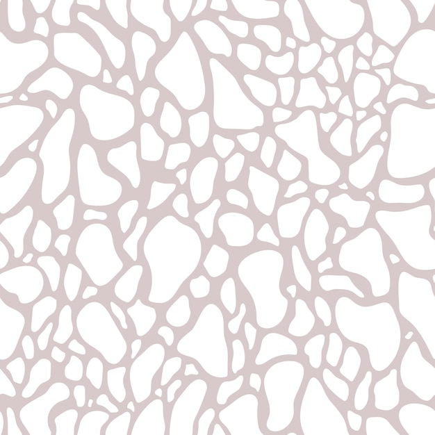 Wild animal skin seamless pattern