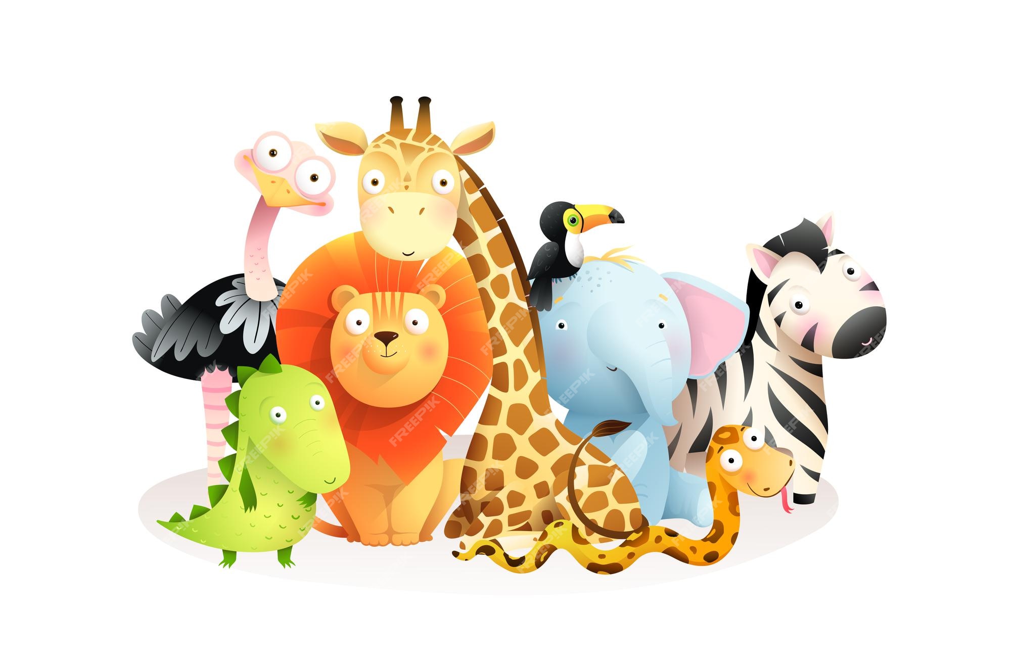 cartoon baby animals pictures