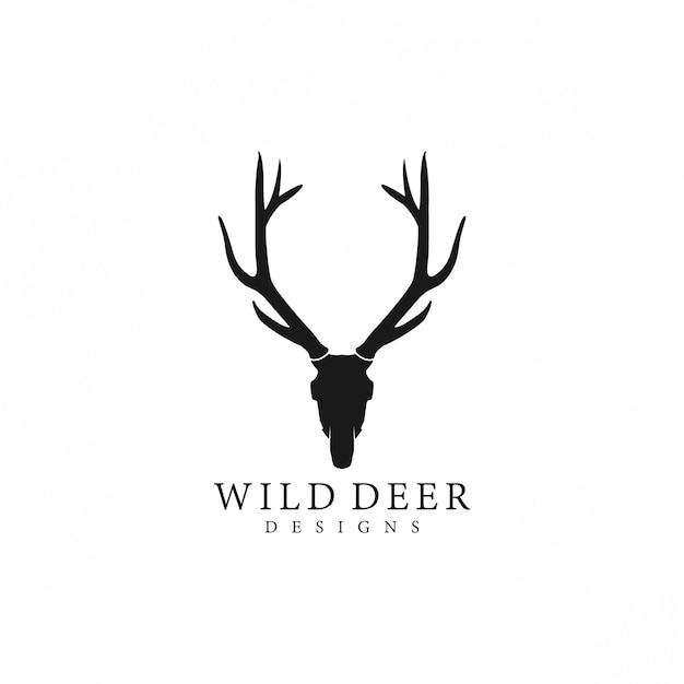 wild hert logo silhouet