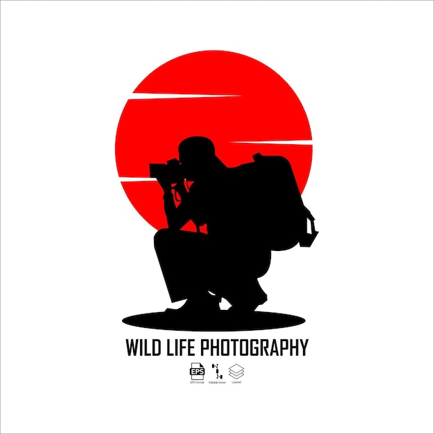 Wild life photography illustration ready format eps 10