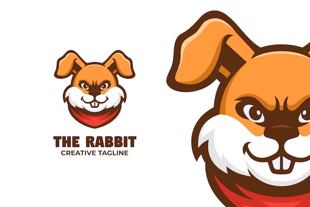 Wild Monster Rabbit E-sport mobiel spellogo