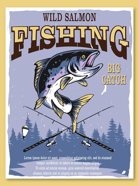 wild salmon fishing