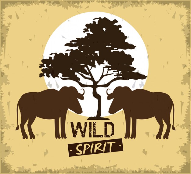 Wild spirit animals