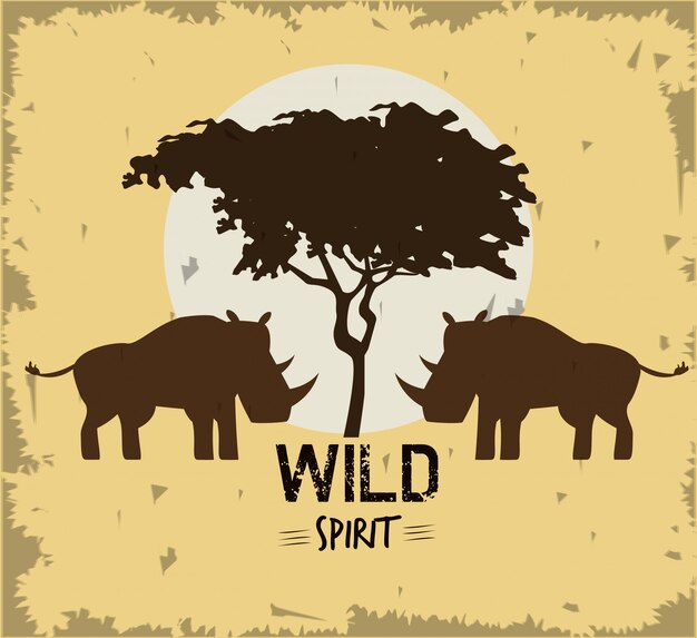野生精神動物 野生靈動物