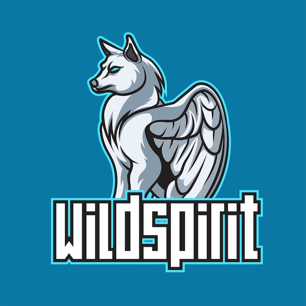 벡터 wild spirit esport 로고