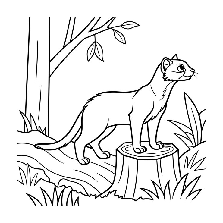 Vector wildcat svg