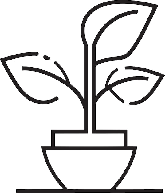 Vector wildflower vector icon design