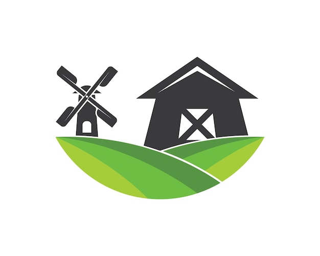 Wind mill icon vector illustration