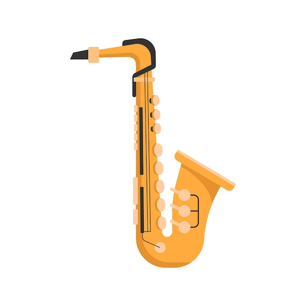 Wind muziekinstrument saxofoon