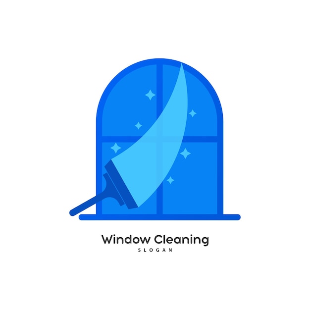 window cleaning service logo