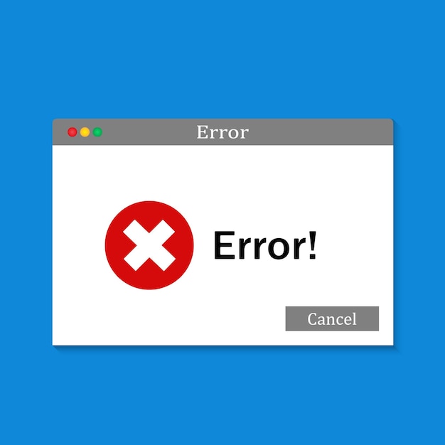 Vector window error