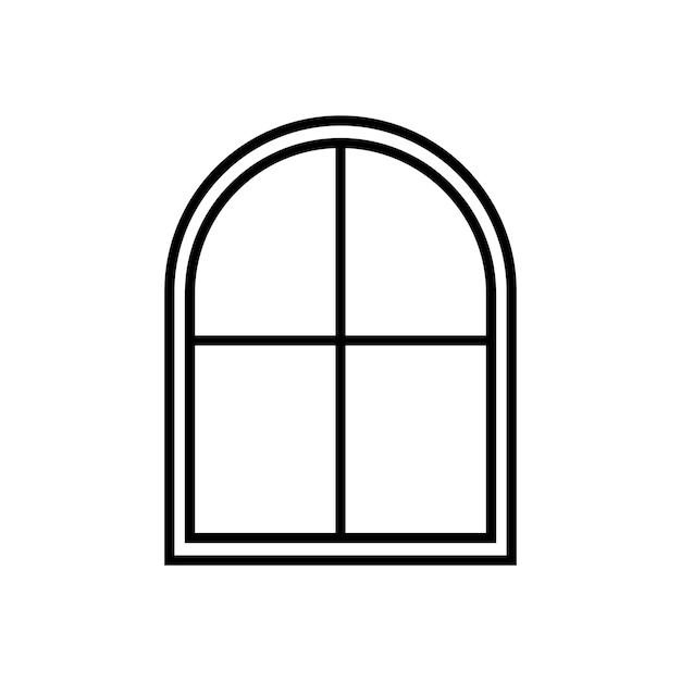 window icon vector template illustration logo design