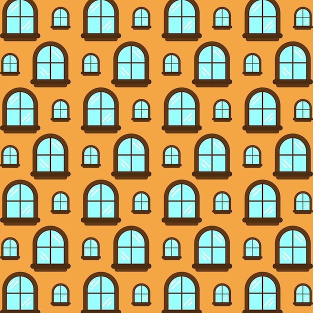 window repeating vector design colorful pattern trendy background