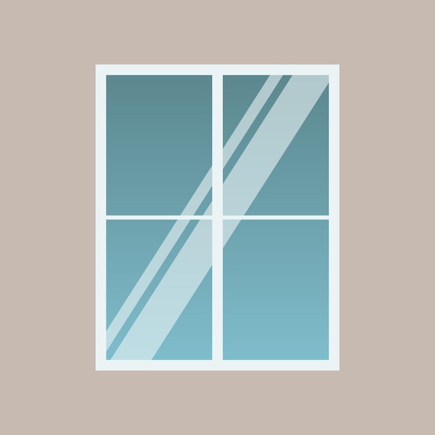 Vector window vector illustration