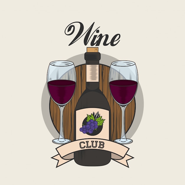 Wine Club-embleem