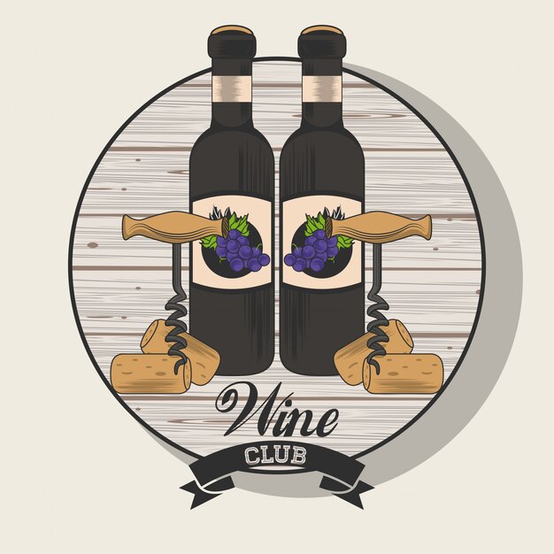 Wine club emblem