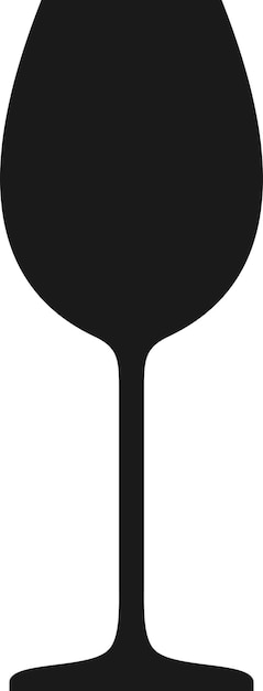 Wine Glass Icon. Vector Illustration.