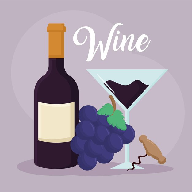 Wine items card