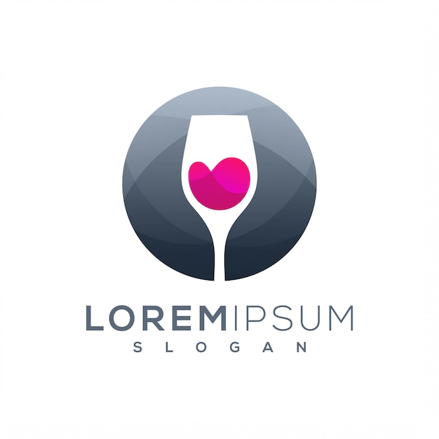 Wine logo design