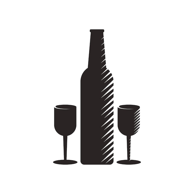 Wine Logo illustration