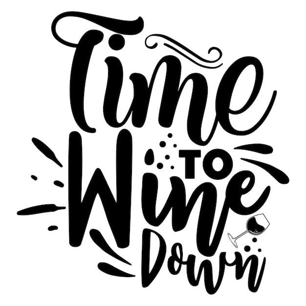 Wine SVG Design