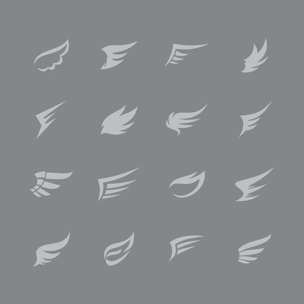 wing art vector graphic art design illustration