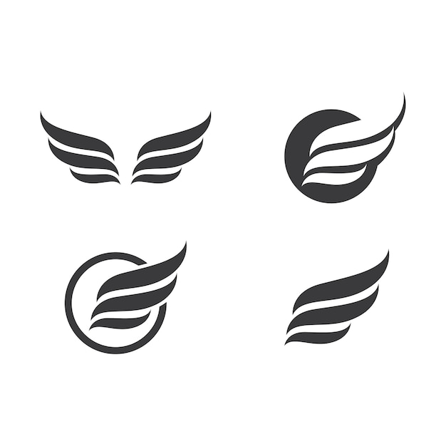 Wing illustration logo