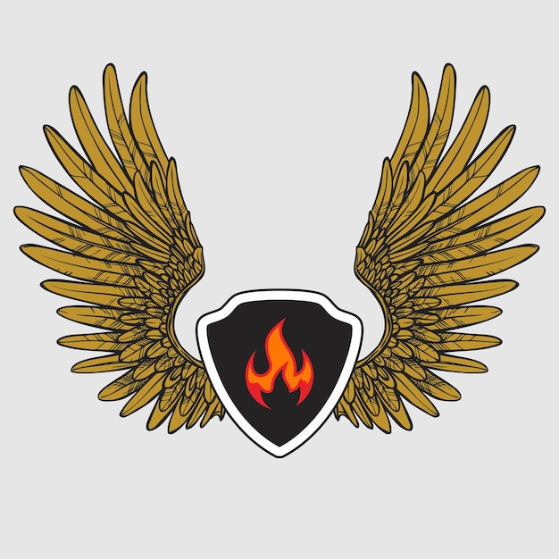 Emblema del fuoco delle ali