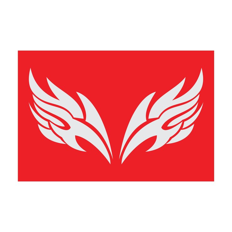 Vector 날개 일러스트 디자인 아이콘 로고