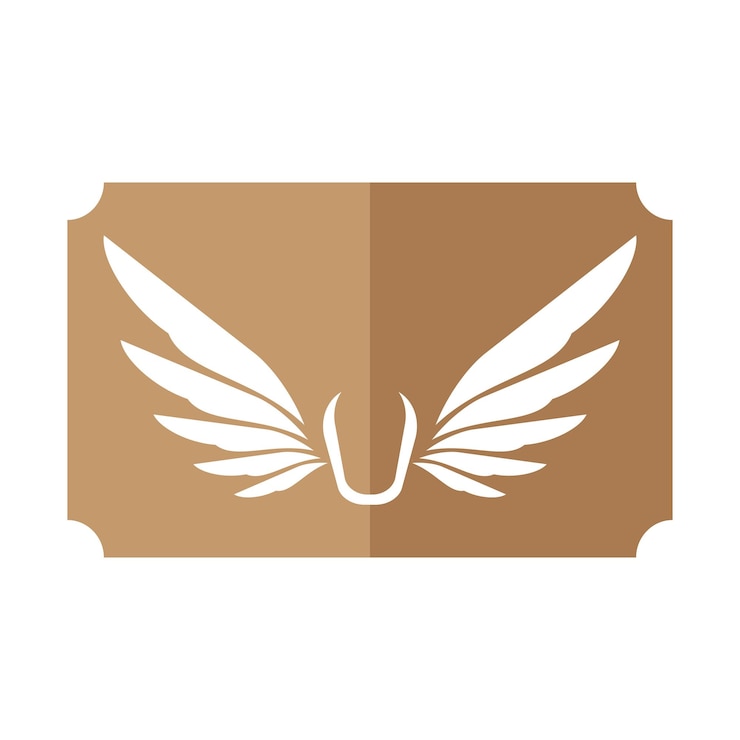 Vector 날개 일러스트 디자인 아이콘 로고
