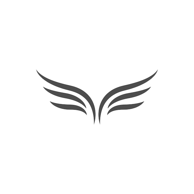 Wings logo icon illustration