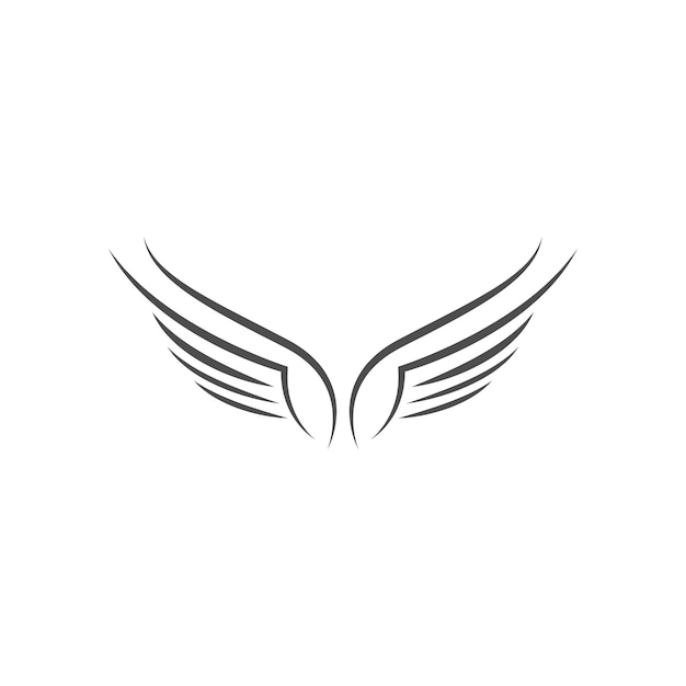 Wings logo icon illustration