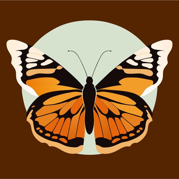 Vector wings of wonder butterfly vector artistry ontketend