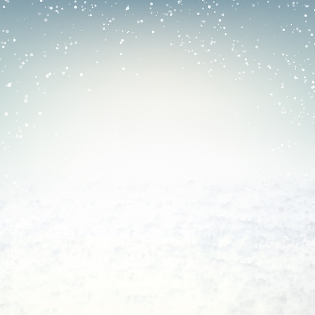 Vector winter background design