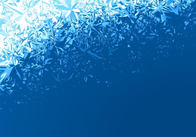 Vector winter blue ice frost background. eps8. rgb global colors. one editable gradient is used for easy recolor