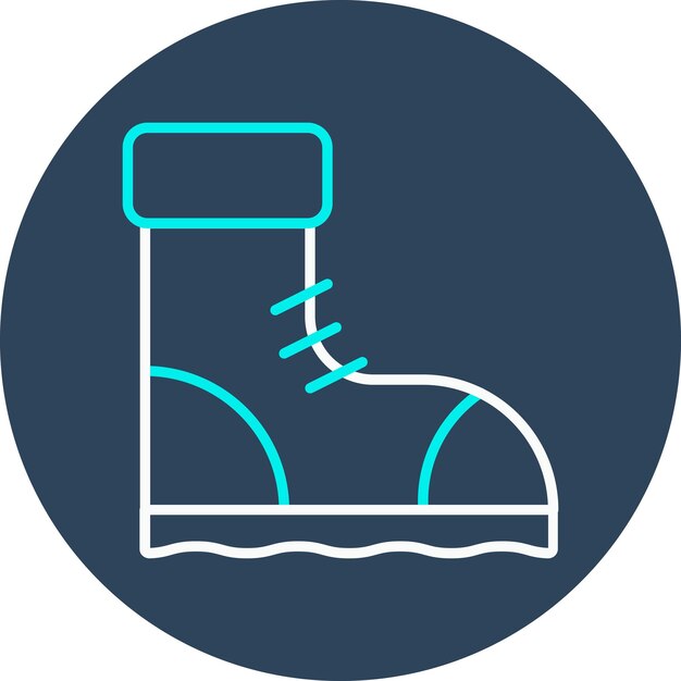 Winter Boot vector icon Can be used for Winter iconset