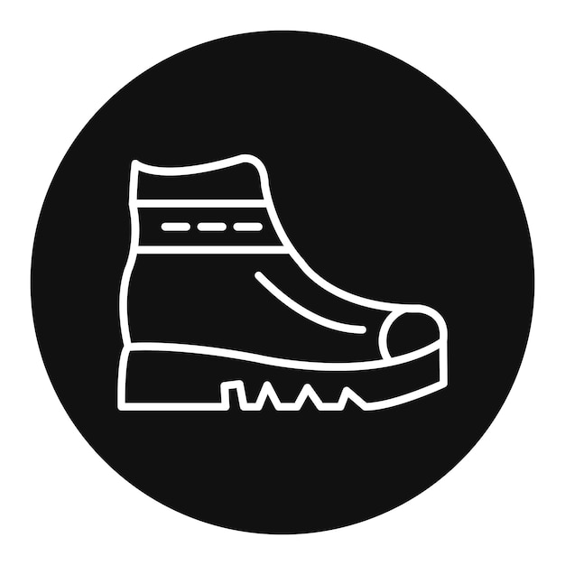 Winter Boot Vector Illustration