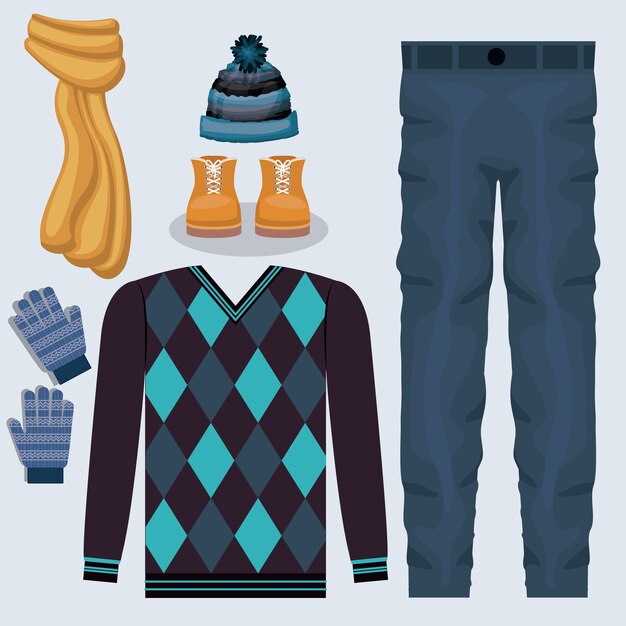 Winter clothing design