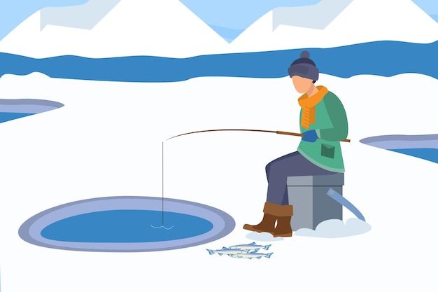 winter fishing