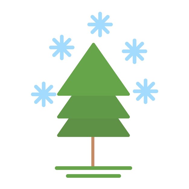 Winter Flat Illustration
