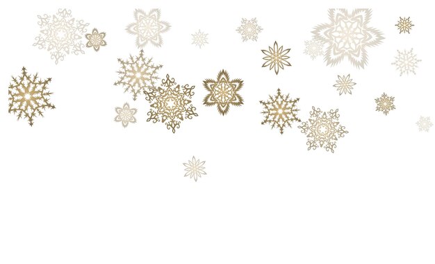 Winter frost print Festive frame