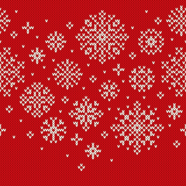 Winter holiday seamless knitting pattern. wool knitted texture imitation