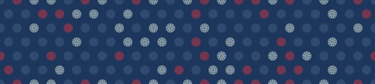 Vector 눈송이와 겨울 원활한 패턴