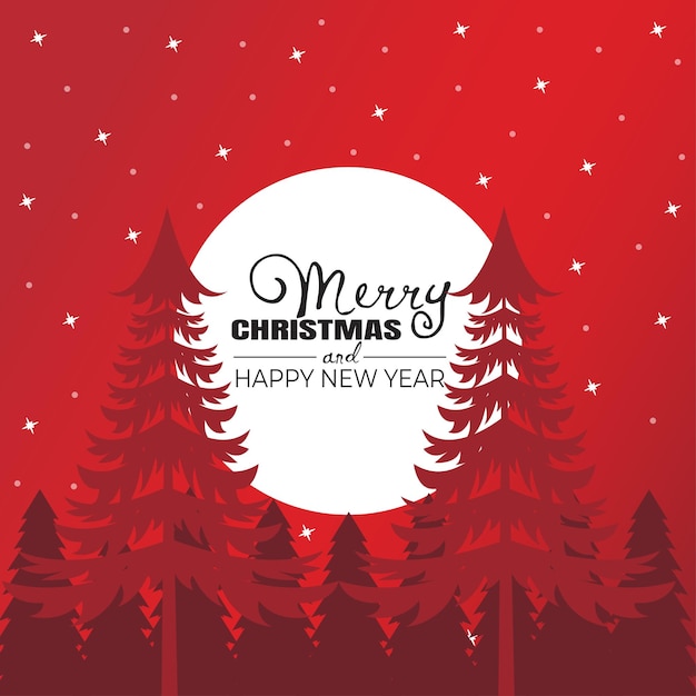겨울 시즌 배경, 평면 디자인 겨울 템플릿, chirstmas 인사말 그림