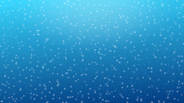 Winter snow background