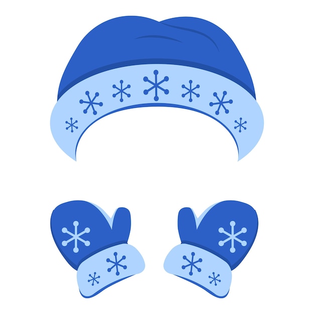 Winter snowflake headwear icon Cartoon of winter snowflake headwear vector icon for web design isolated on white background