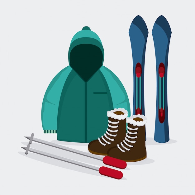 Winter sport design , vector illustration