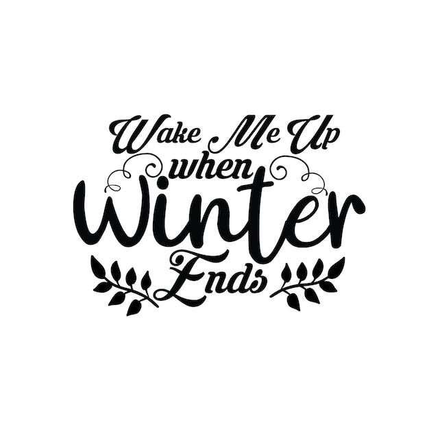 Winter svg tshirt design