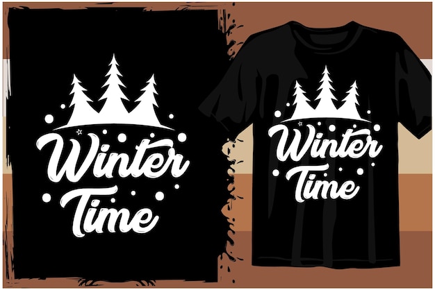 Vector winter t shirt design vector. winter weather. typography t shirt design. calligraphy vector graphics