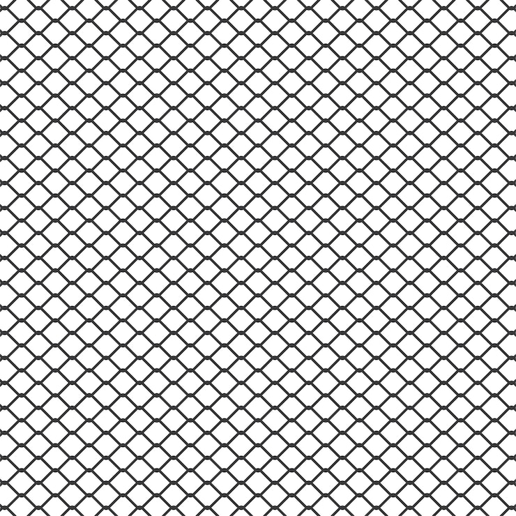 Vector wire mesh fence vector element background